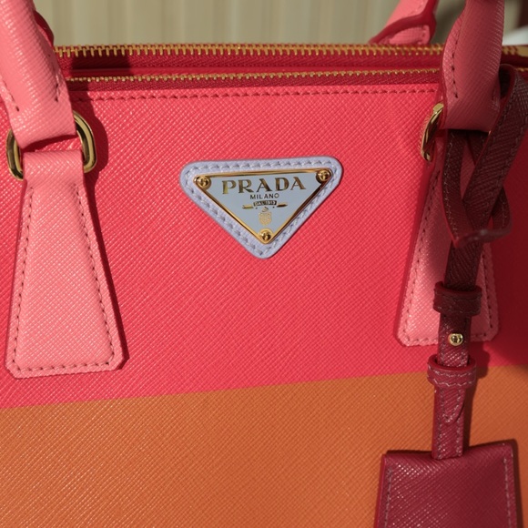 Prada Copper Strawberry Saffiano Small Galleria Handbag. New❗️ first handed❗️ - Picture 3 of 6